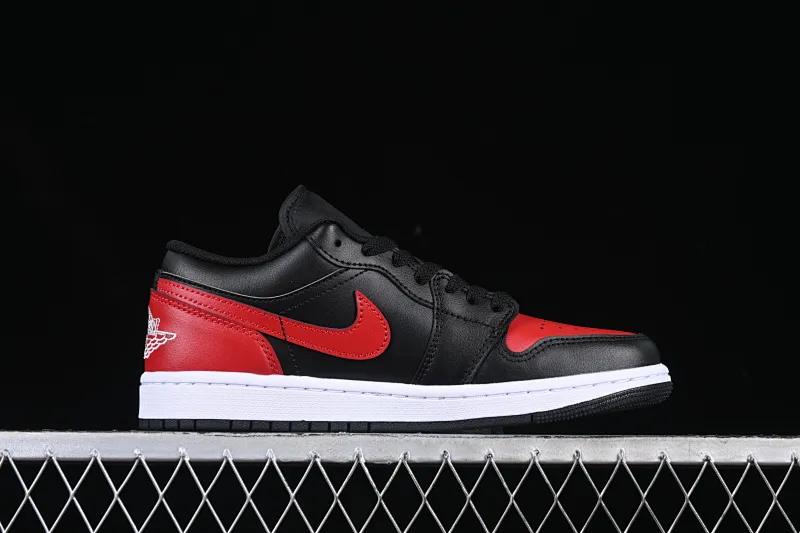 All categories Air Jordan Jordan series basketball shoes Air Jordan 1 Low G version pure original Air Jordan 1 Low AJ1 Joe 1 red and black low-top cultural casual sneakers 553558-067